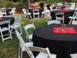 TABLE AND CHAIR RENTAL