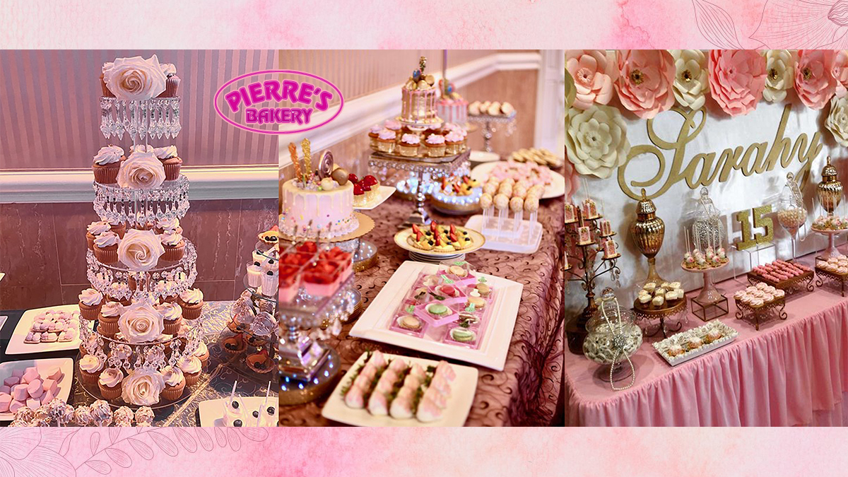 MESA DE POSTRES - SWEET TABLE BY PIERRE'S BAKERY